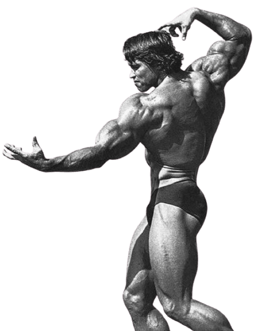 Classic bodybuilder pose